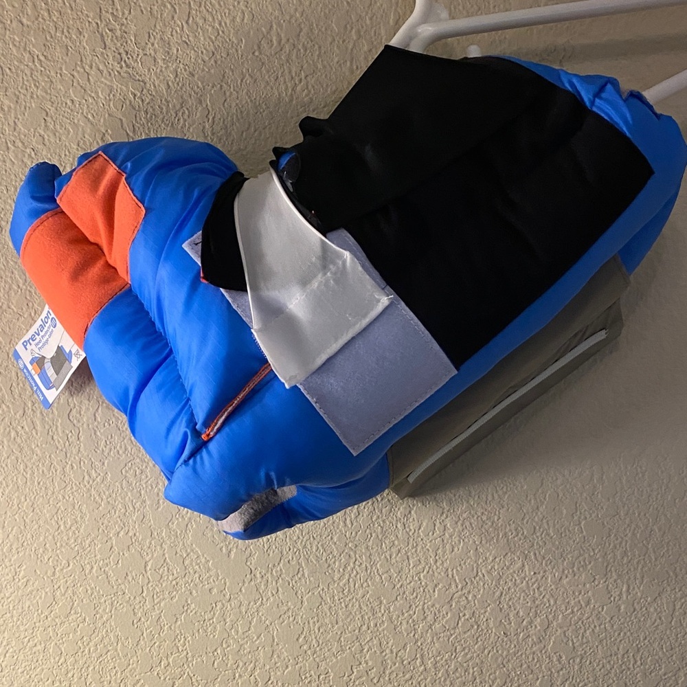 Blue and Orange Men's/ Woman’s Heel Protector III- Brand: